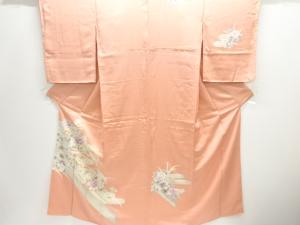 未使用品　花模様訪問着